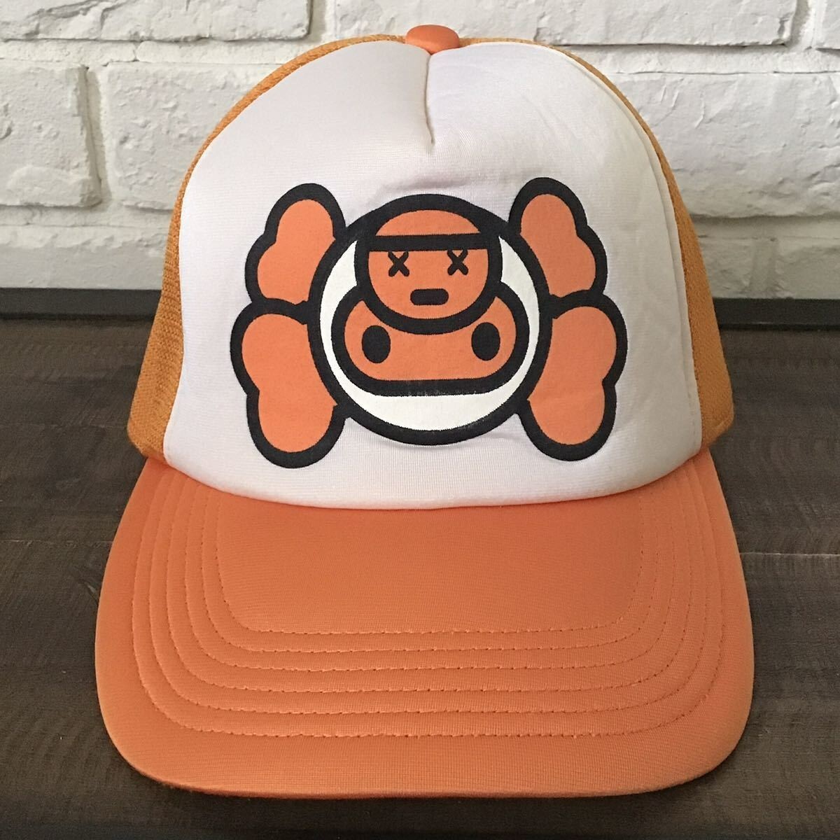 bape  kaws コラボキャップ　apee BAPE × KAWS MILO trucker hat cap A Bathing Ape | eBay
