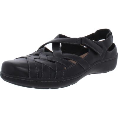 

Женские кожаные сандалии с ремешком на ремешке Clarks Cora Dream BHFO 4267, Black leather, Cora Dream