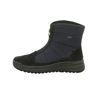 ARA ARA STIEFELETTE DAMEN BLAU NEU & OVP 257579