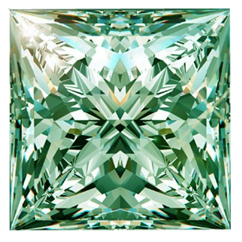 Diamant CVD Cultivé En Laboratoire - Forme Princesse, Couleur F, Clarté IF, 1.50 à 5.0 Mm - Certifié AGL, Origine Inde