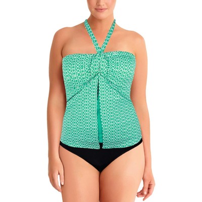 

Женские купальники-танкини с принтом Jones New York, раздельный купальник BHFO 1942 г., Jade