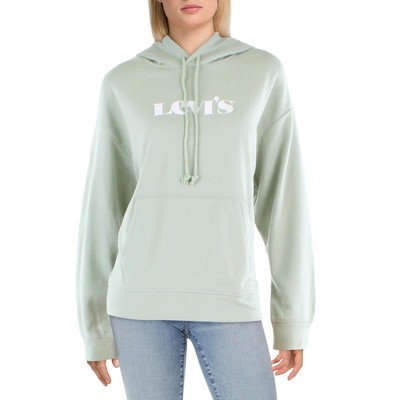 

Женская зеленая удобная толстовка с капюшоном и рубашкой с капюшоном Levis  BHFO 6585, Зеленый