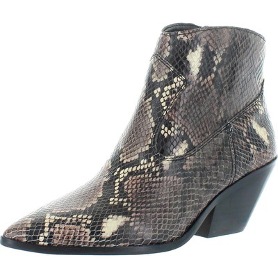 

Женские ботильоны Vince Camuto Jemeila со змеиным принтом и острым носком BHFO 9696, Jemeila