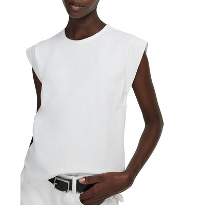Женский белый пуловер с круглым вырезом и короткими рукавами Rag & Bone, XS BHFO 0114