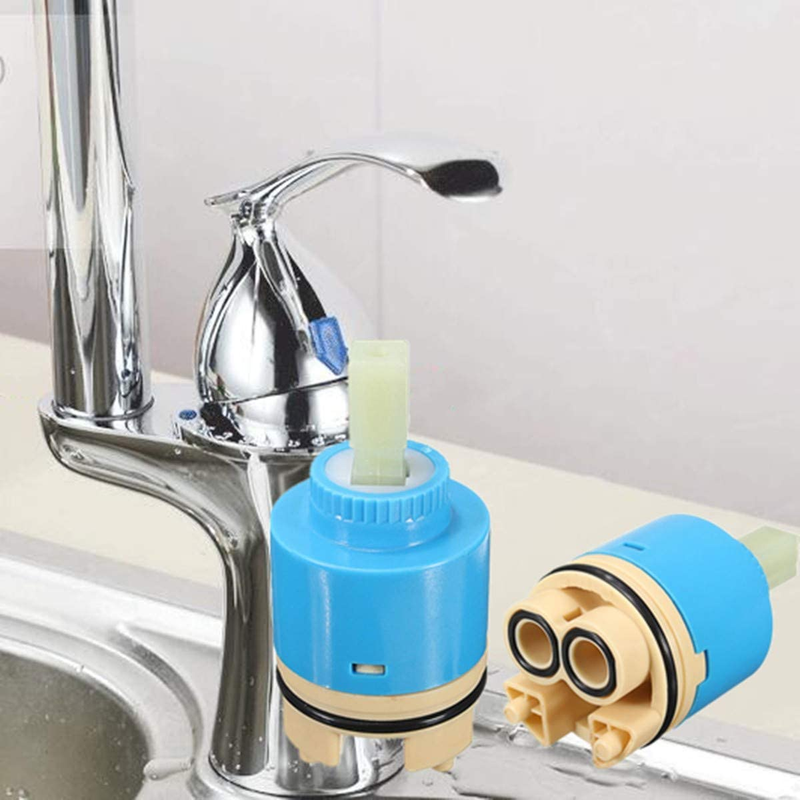 Faucet Valve, Ceramic Cartridge Faucet Cartridge Mixer Kitchen Bath Basin Shower