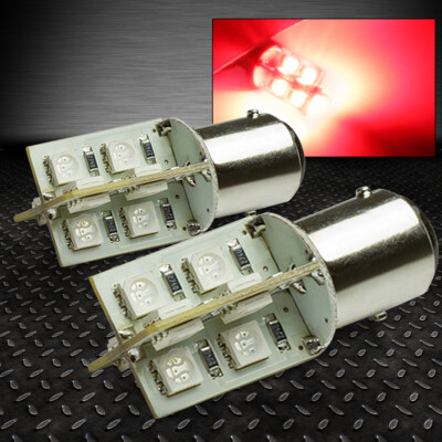 16 SMD 16SMD 1157 BAY15D КРАСНЫЙ 5050 СВЕТОДИОДНЫЙ ИНДИКАТОР ПОВОРОТА / СИГНАЛА ПОВОРОТА/ЗАДНЕГО ХОДА/ТОРМОЗА/ОСТАНОВКИ 12 В