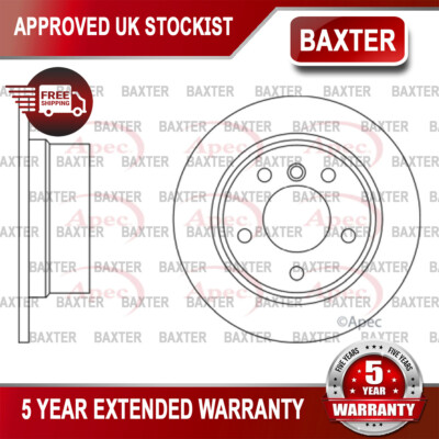 Fits BMW 3 Series 1994-2000 1.6 1.7 TD 1.9 Baxter Rear 1x Brake Disc 34211160809
