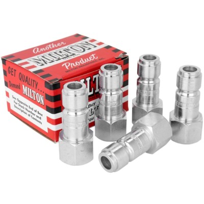 Milton  3/8'' FNPT G-Style Plug (Box of 5)