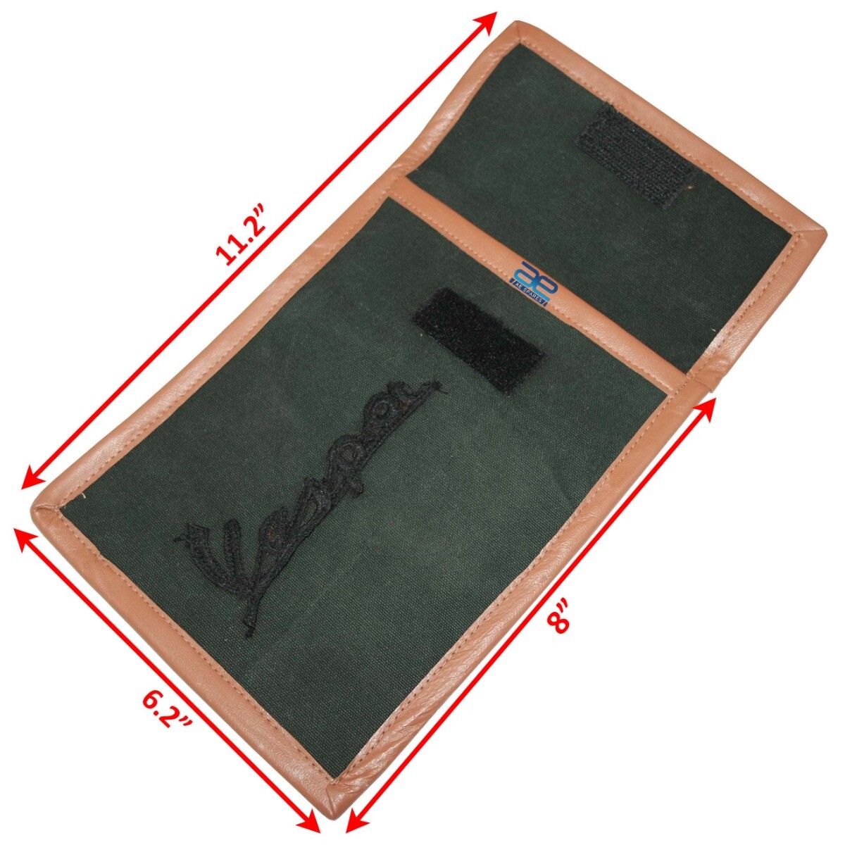 Heavy Duty Canvas Tool Kit Pouch With Flap For Vespa Scooter  