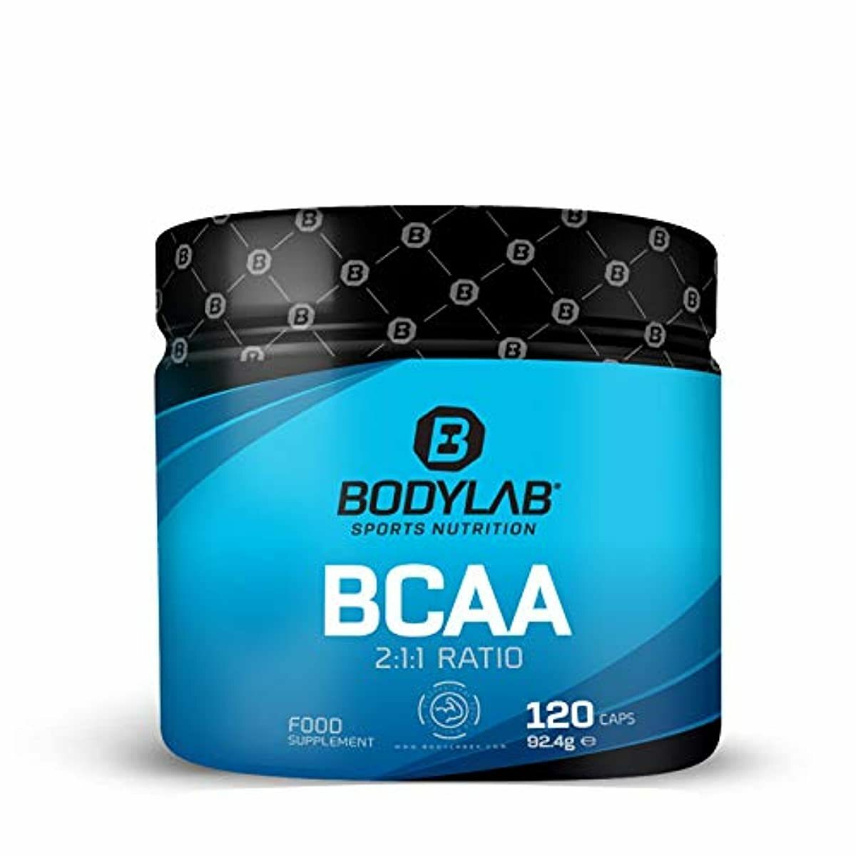 Bodylab24 BCAA 120 Kapseln | Essentielle Aminosäuren hochdosiert | 2:1:1 L-Leuc