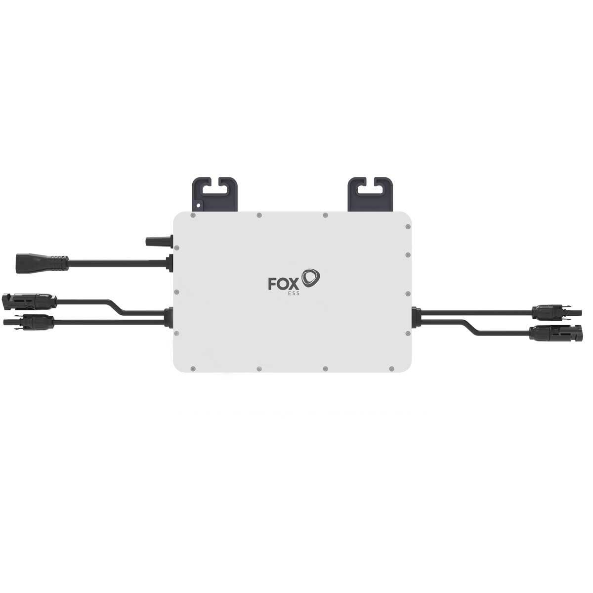 FOX ESS Balkonkraftwerk 0% MwSt §12 III UstG M1-800-E 0,8kW mit 3m Stromkabel