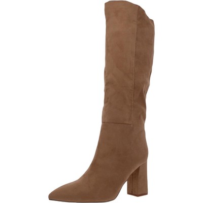 Женские классические сапоги Madden Girl Fireflyy Tan Heels 6 Medium (B,M) BHFO 0403