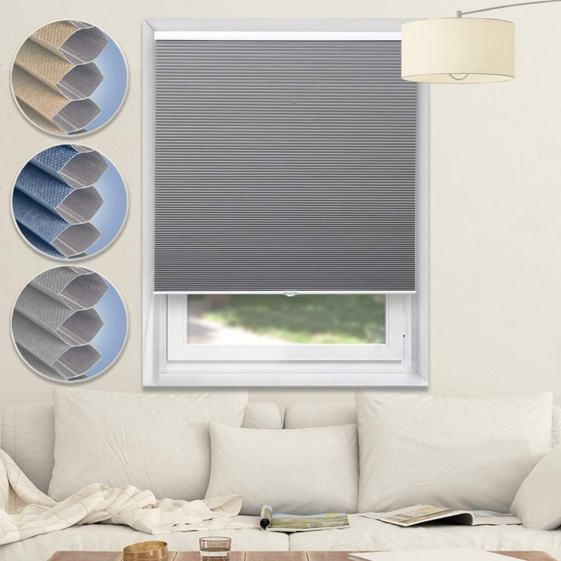 Cordless Window Blinds And Shades Pull Up Honeycomb Sha