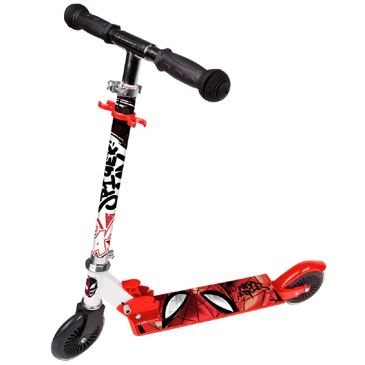 Spiderman 2-Rad Scooter – Klappbar & sicher für Kinder