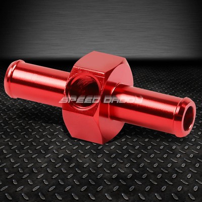 1/2 AN8 AN-8 ПРЯМАЯ СОЕДИНИТЕЛЬНАЯ МУФТА ДЛЯ НАРУЖНОГО ШЛАНГА КРАСНЫЙ АЛЮМИНИЕВЫЙ ФИТИНГОВЫЙ АДАПТЕР