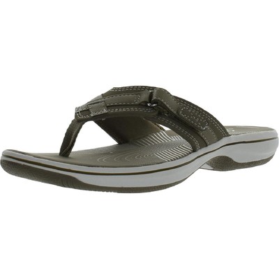

Женские сандалии Cloudsteppers by Clarks Breeze Sea Thong 10 Medium (B,M) 7012, Taupe