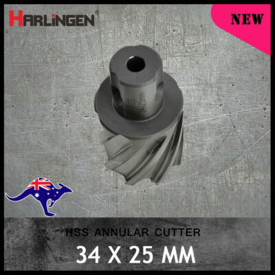 HSS Annular Cutter 25mm D.O.C Range 12mm > 51mm Diameter Universal Weldon Shank