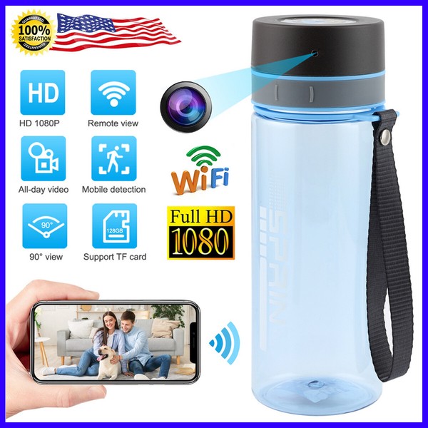 1080P WiFi Hidden Sport Water Bottle Camera Security Video Recorder Cup HD Cam~ - Image 14