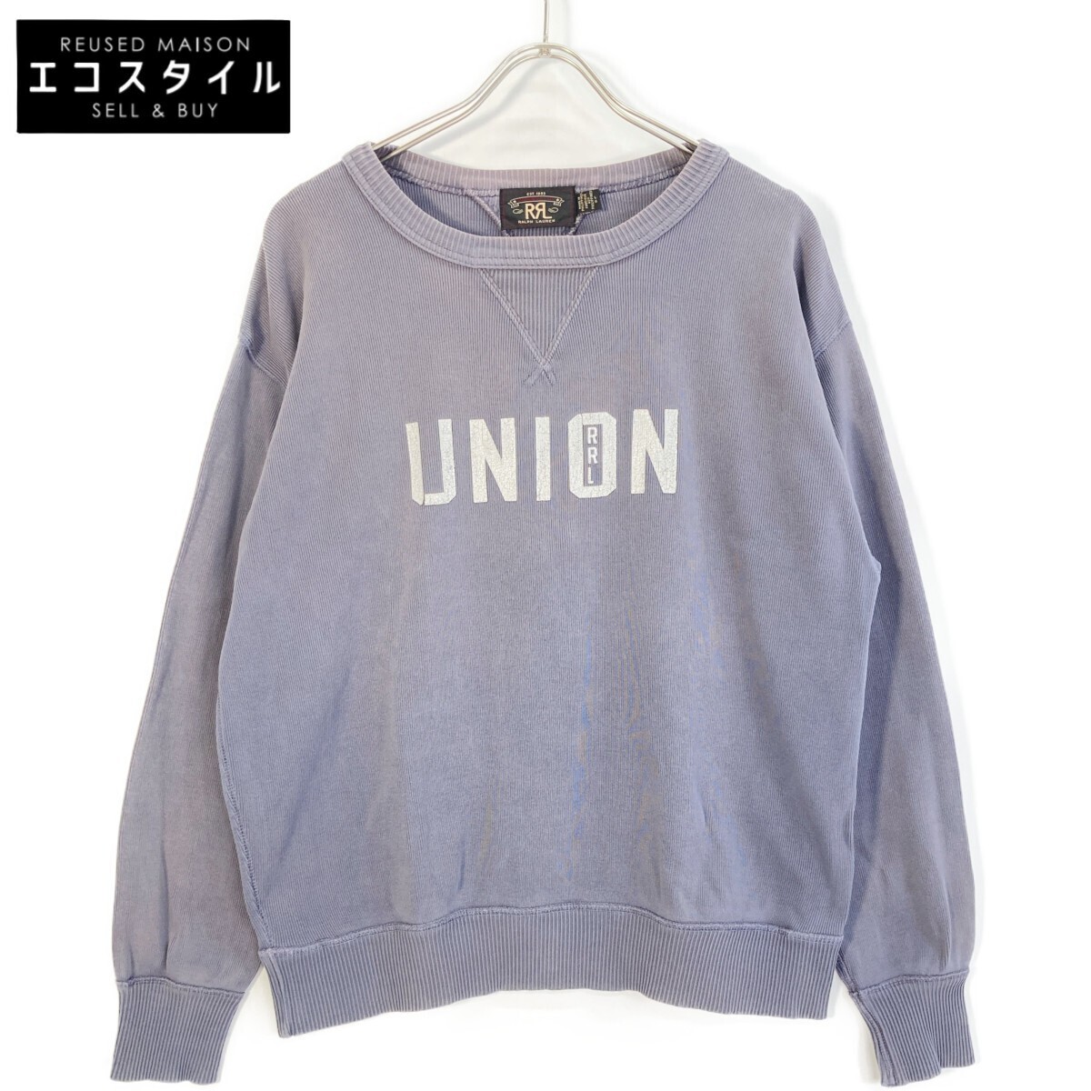 Free & Easy Ralph Lauren ラルフローレン RRL RRL RALPH LAUREN men's ribbed cotton washed UNION RRL logo