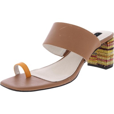 

Женские кожаные туфли на каблуке Sanctuary Bold Brown 7.5 Medium (B,M) BHFO 9966, Lion/mango