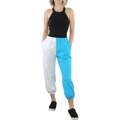 

Женские синие спортивные штаны SHACI для фитнеса и тренировок Athletic  BHFO 5186, Blue white, BHFO