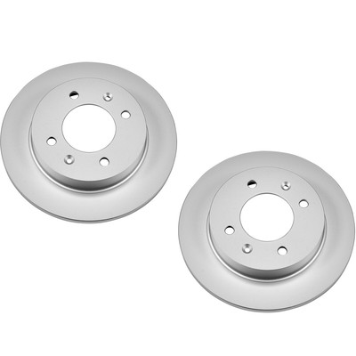 SET-P15JBR774EVC-2 Powerstop 2-Wheel Set Brake Discs Rear for Hyundai Elantra