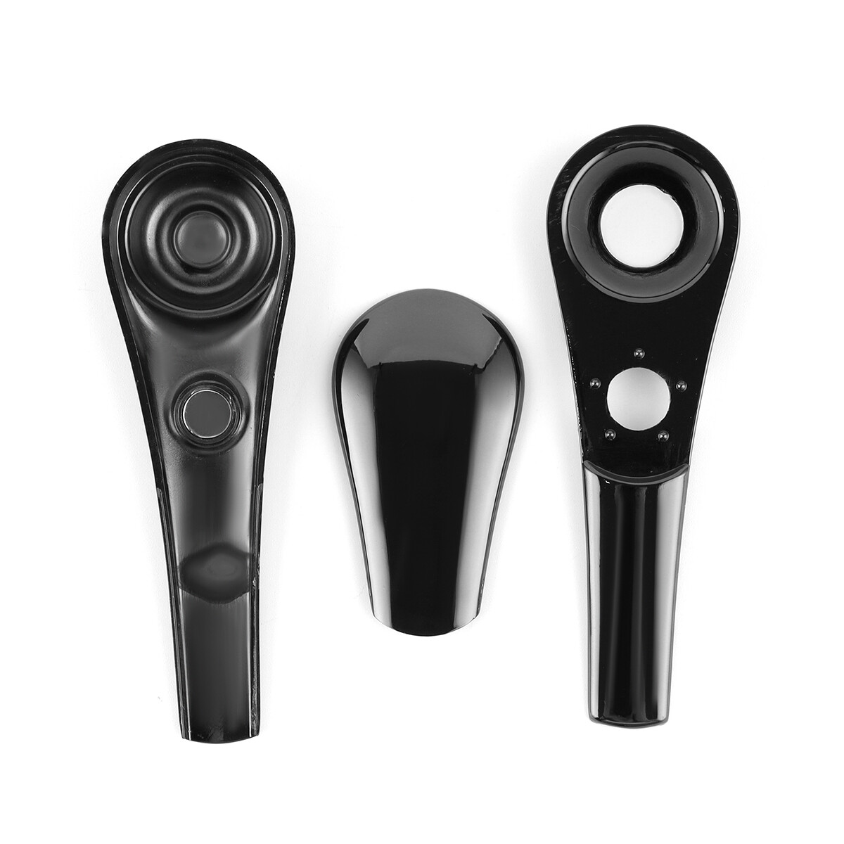 Portable Smoking Pipe Magnetic Metal Spoon Silver With Gift Box for Men Gift US