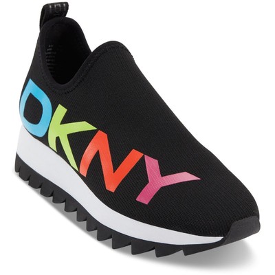

Женские повседневные и модные кроссовки DKNY Azer Black 7 Medium (B,M) BHFO 7220, Черный, Azer