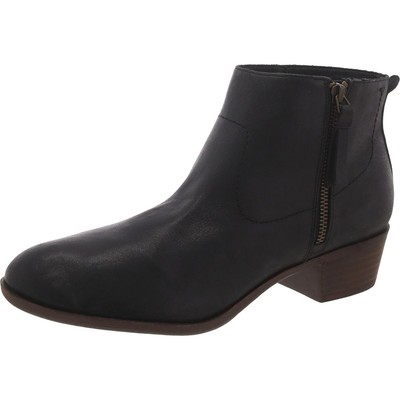 Lucky Brand Womens Blandre Black Ankle Boots Shoes 5 Medium (B,M) BHFO 9266