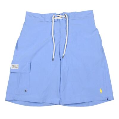 

Мужские плавки на липучке Polo Ralph Lauren Kailua Blue Logo  BHFO 2844, Harbor island blue, Kailua