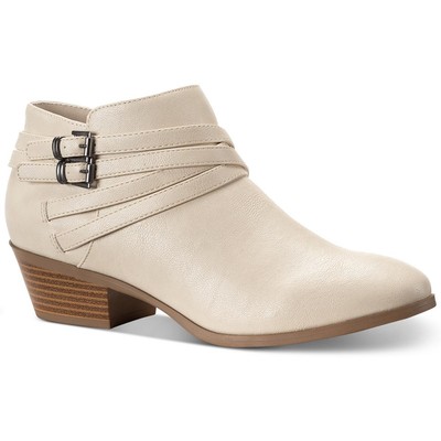 Style & Co. Женские ботильоны Willow бежевого цвета, размер 6,5 средний (B,M), BHFO 2107