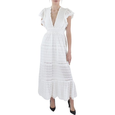 

Женское белое кружевное платье миди Waimari  BHFO 1674, Белый