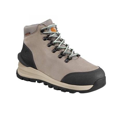 Pre-owned Carhartt Women's 5" Gilmore Soft Toe Waterproof Hiker Work Boot Gray - Fh5057-w,