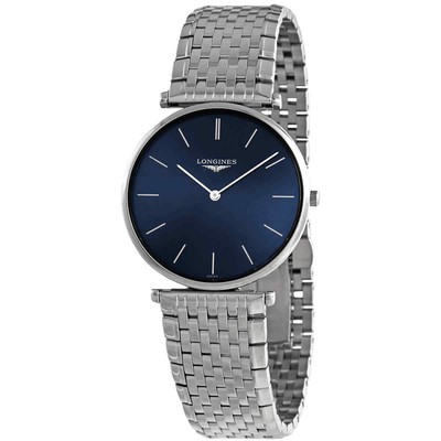 Женские часы Longines La Grande Classique de Longines с кварцевым синим циферблатом