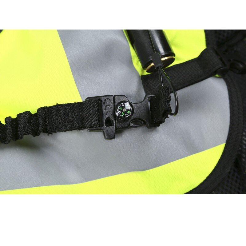 Air Bag Vest Safety Protective System Inflatable Turtle Motorcycle Jacket XXL US