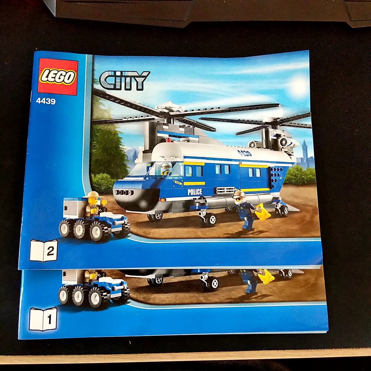 Lego City 4439 Heavy Lift Police Helicopter Instruction Manuals Only 1 2 のebay公認海外通販 セカイモン