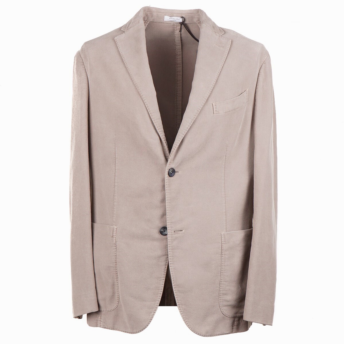 Boglioli Tan Brushed Moleskin Cotton 'K Jacket' Sport Coat