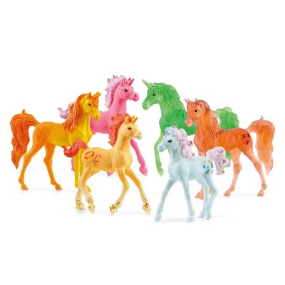 bayala Unicorn Toys, 6-Piece Collectible Set of Unicorn Figurines, Unicorn Gi...