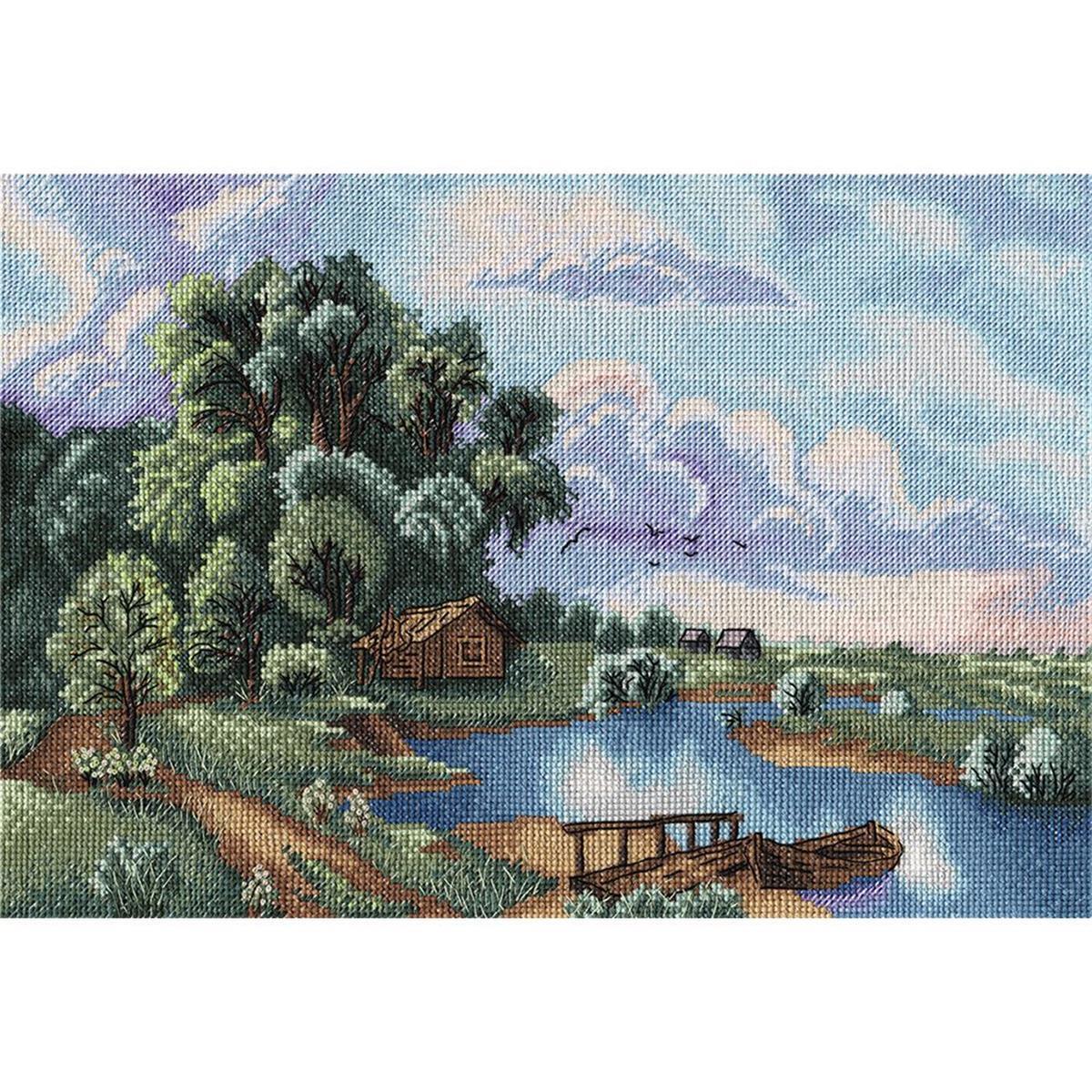 Panna counted cross stitch kit  