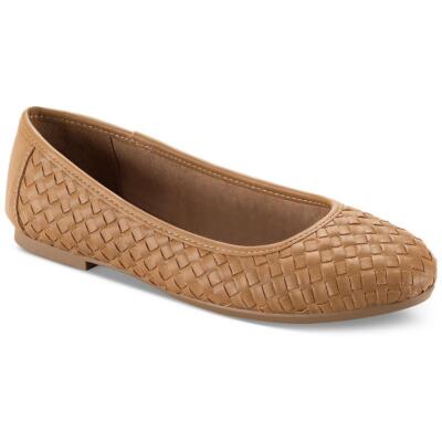Style & Co. Женские коричневые балетки ARIINN Manmade 5 размера (B,M) BHFO 9174