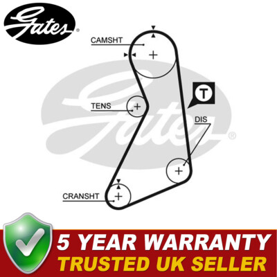 Gates Timing Cam Belt Fits VW Golf 1991-1997 Seat Ibiza 1996-1999 2.0