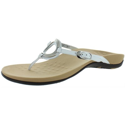 Женские босоножки Vionic Rest Karina White Slide 7 среднего размера (B,M) BHFO 7879