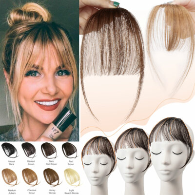Clip in fringe hot sale remy