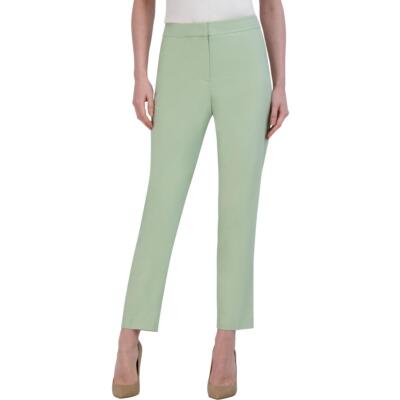 BCBGMAXAZRIA Женские льняные брюки из смеси льна для офиса BHFO 4665