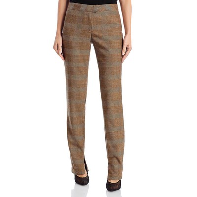 Женские офисные прямые брюки Rag & Bone Rebecca из бежевой полушерстяной смеси 0 BHFO 7294