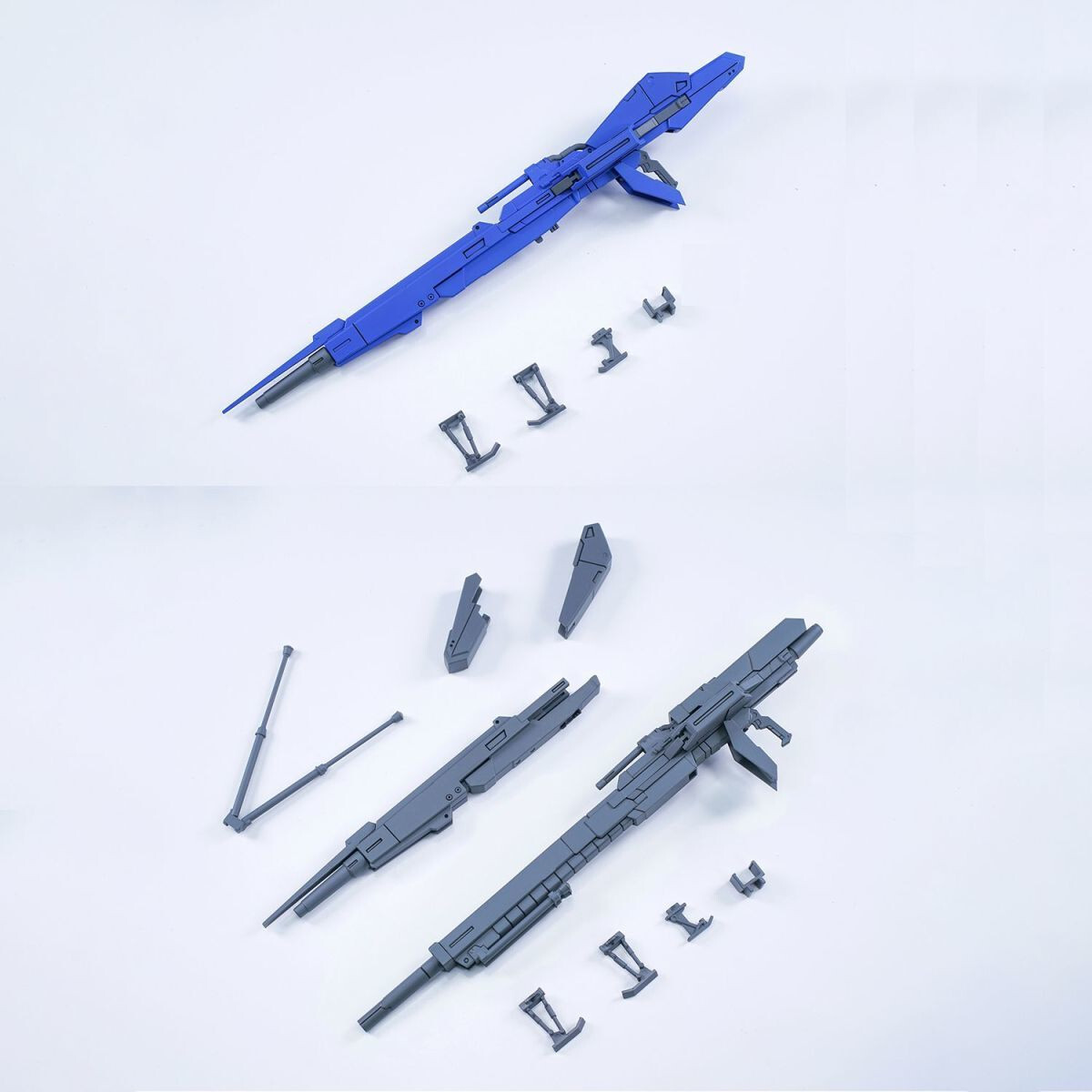 ★87MM★ Mmlg SPACECRAFT HFT BLUE Blue & Grey 2pcs 1/144 Hyper Mega Launcher set for RG Zeta