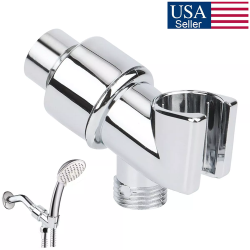 Adjustable Shower Head Holder Wall-mounted Arm Bracket Universal Handheld Shower