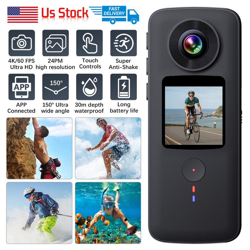 4K HD Wifi Action Camera Vlog Sports Selfie Premium For