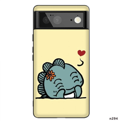 Silicone Phone Case For Google Pixel 8A 7 Pro 6 6A 5A 4A Lovely Shockproof Cover