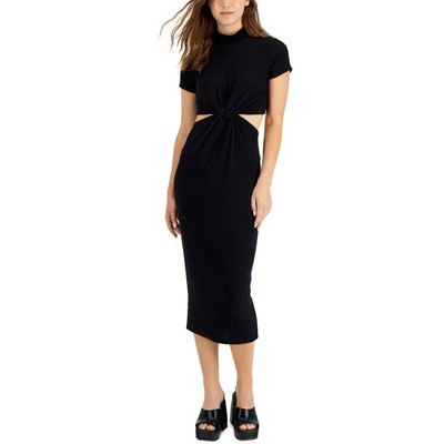 

LNA Clothing Женский свитер, повседневный удобный свитер-платье BHFO 0268, Черный